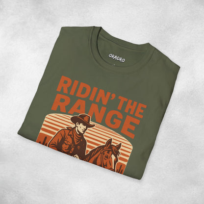 Ridin’ the Range - Cowboy T-shirt