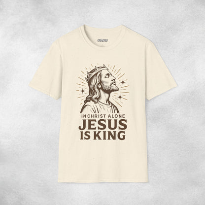 In Christ Alone - Jesus T-shirt