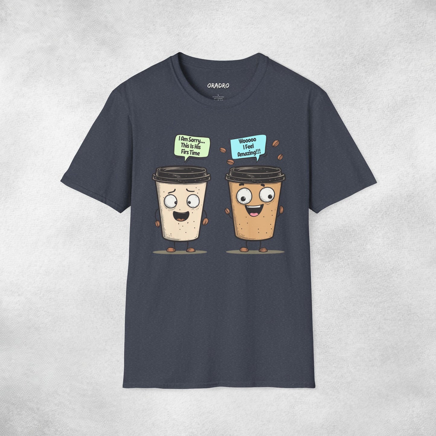 I Feel Amazing Coffee Cups T-shirt
