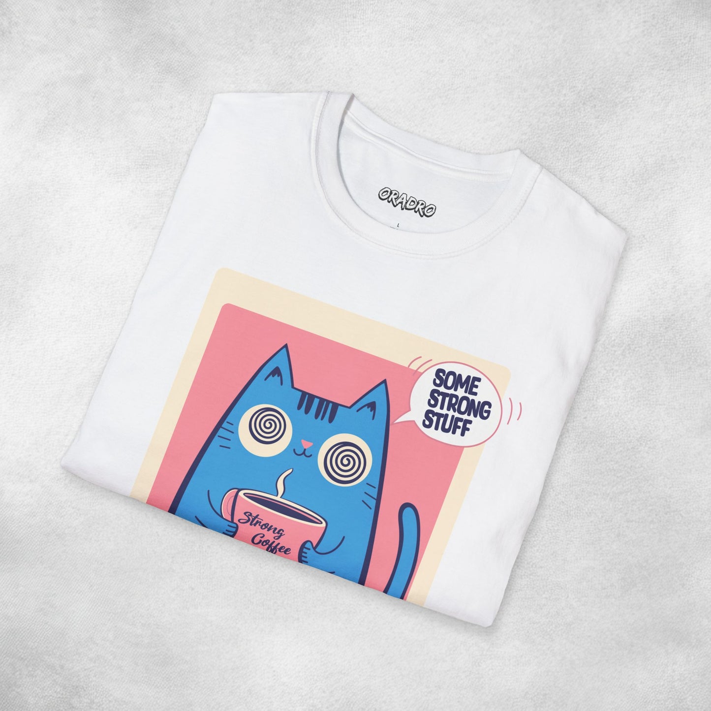 Some Strong Stuff Cat T-shirt