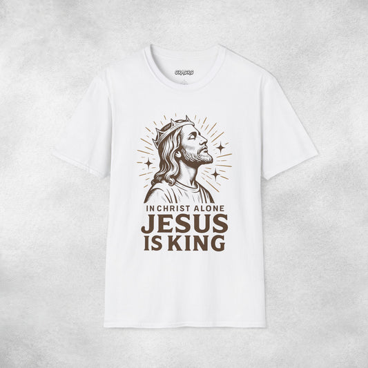 In Christ Alone - Jesus T-shirt