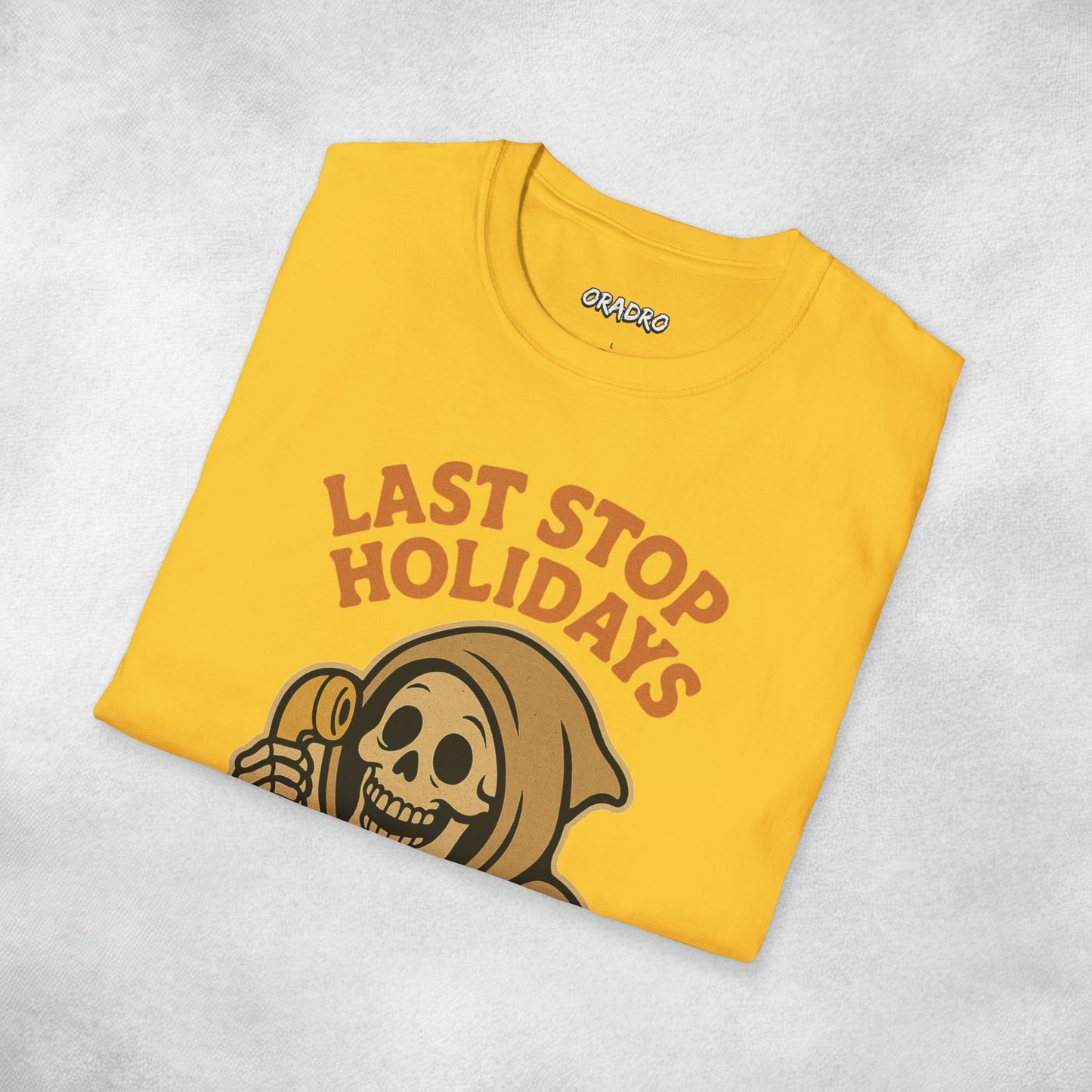 Last Stop Holidays T-shirt