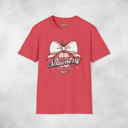 Strawberry Bow Tie T-shirt