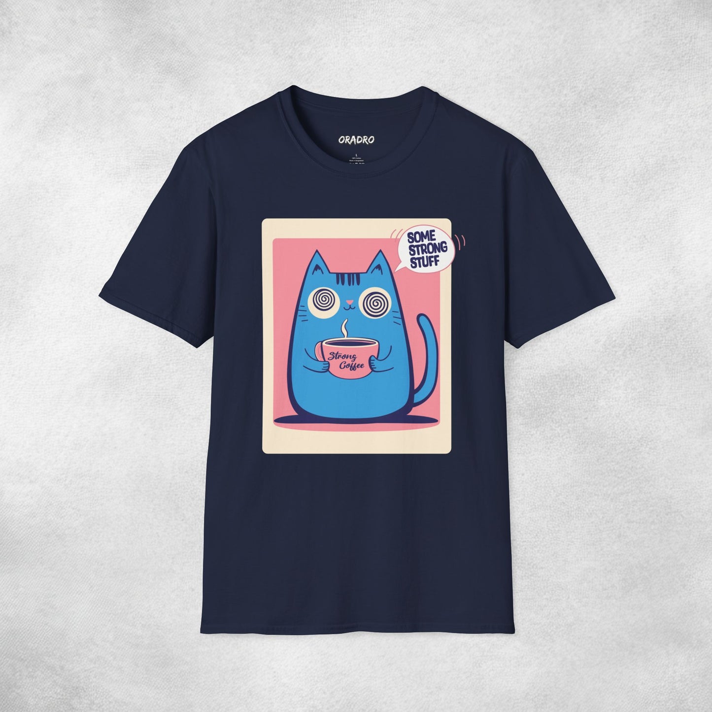 Some Strong Stuff Cat T-shirt