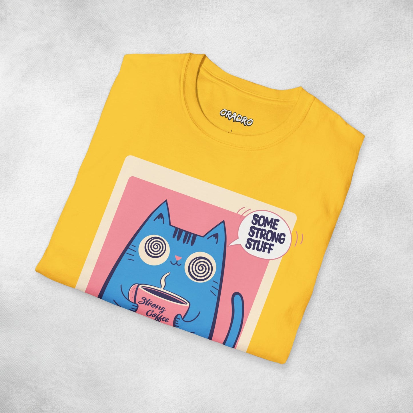 Some Strong Stuff Cat T-shirt