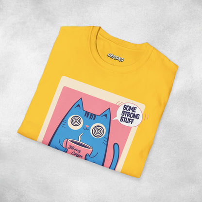 Some Strong Stuff Cat T-shirt