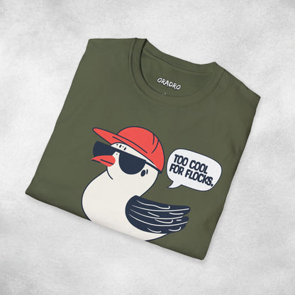 Too Cool For Flocks Seagale T-shirt