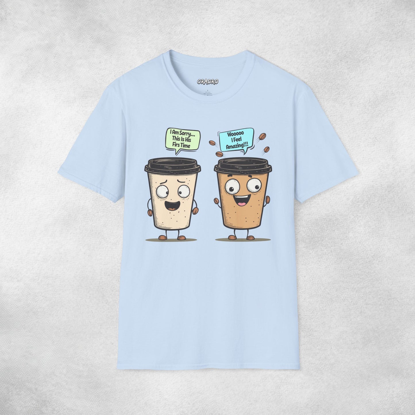 I Feel Amazing Coffee Cups T-shirt