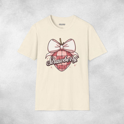 Strawberry Bow Tie T-shirt