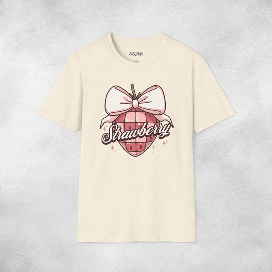 Strawberry Bow Tie T-shirt