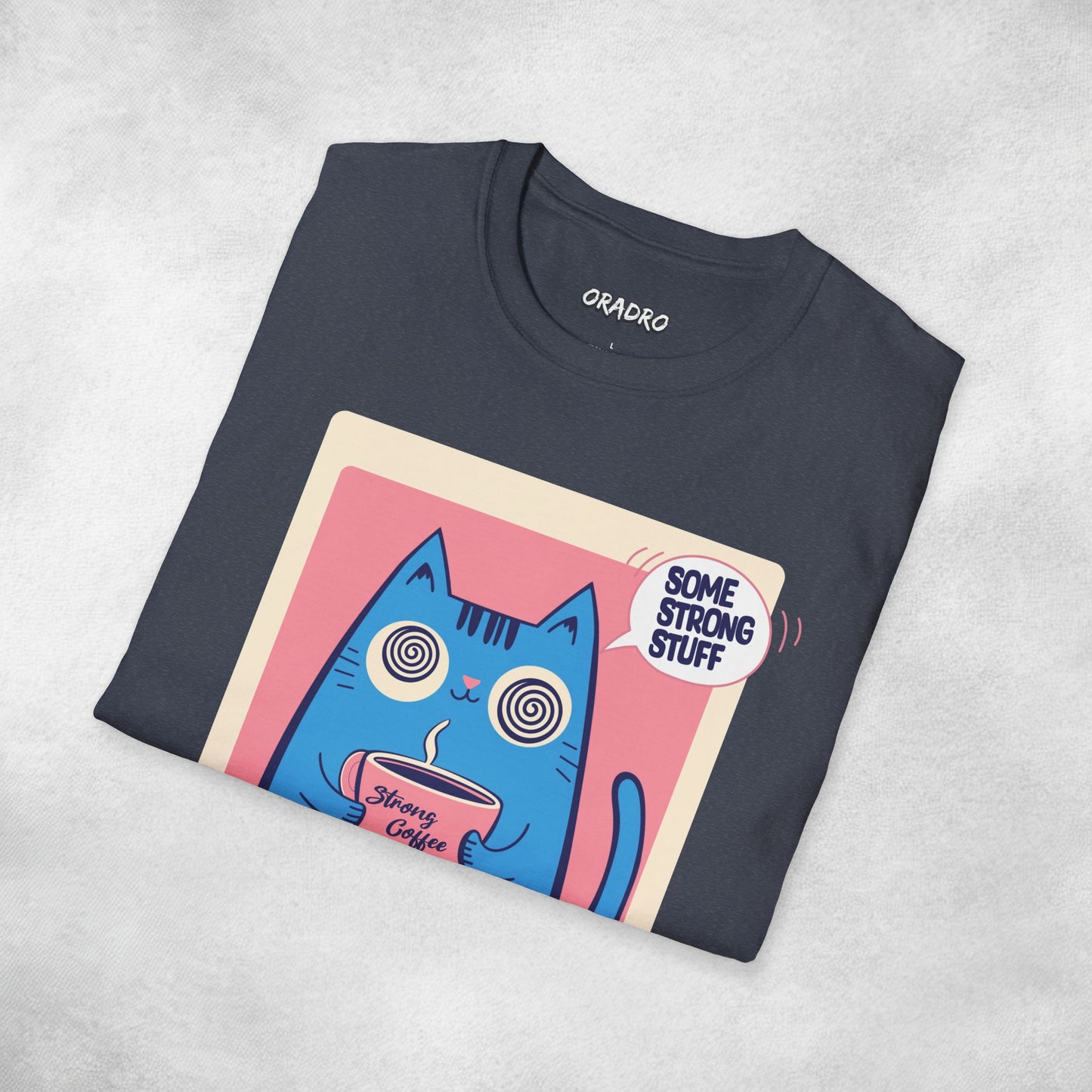 Some Strong Stuff Cat T-shirt