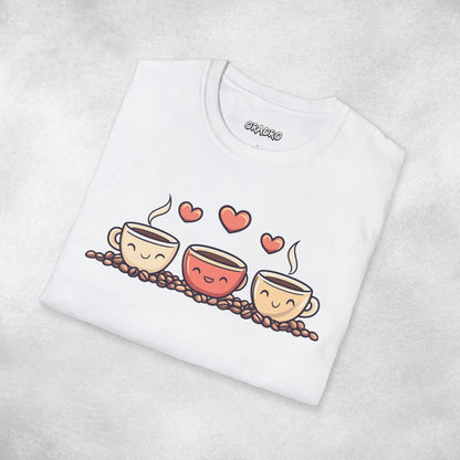Coffee Cups Morning Joy T-shirt