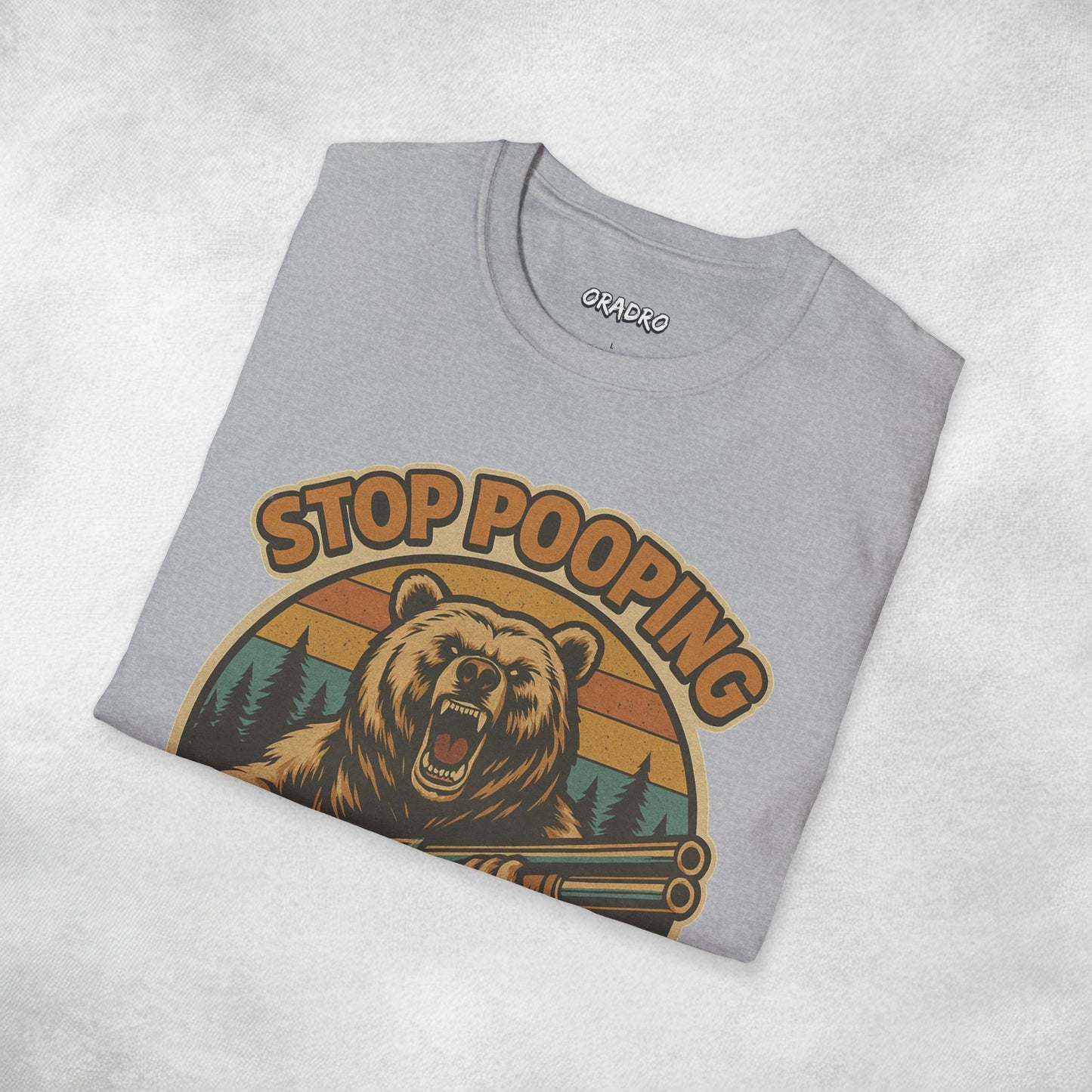 Stop Pooping In My Woods T-shirt