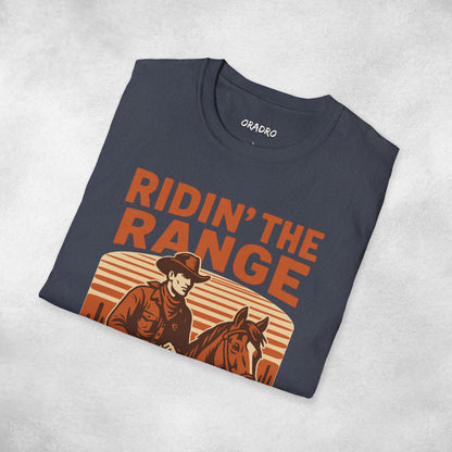 Ridin’ the Range - Cowboy T-shirt