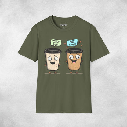 I Feel Amazing Coffee Cups T-shirt