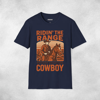 Ridin’ the Range - Cowboy T-shirt